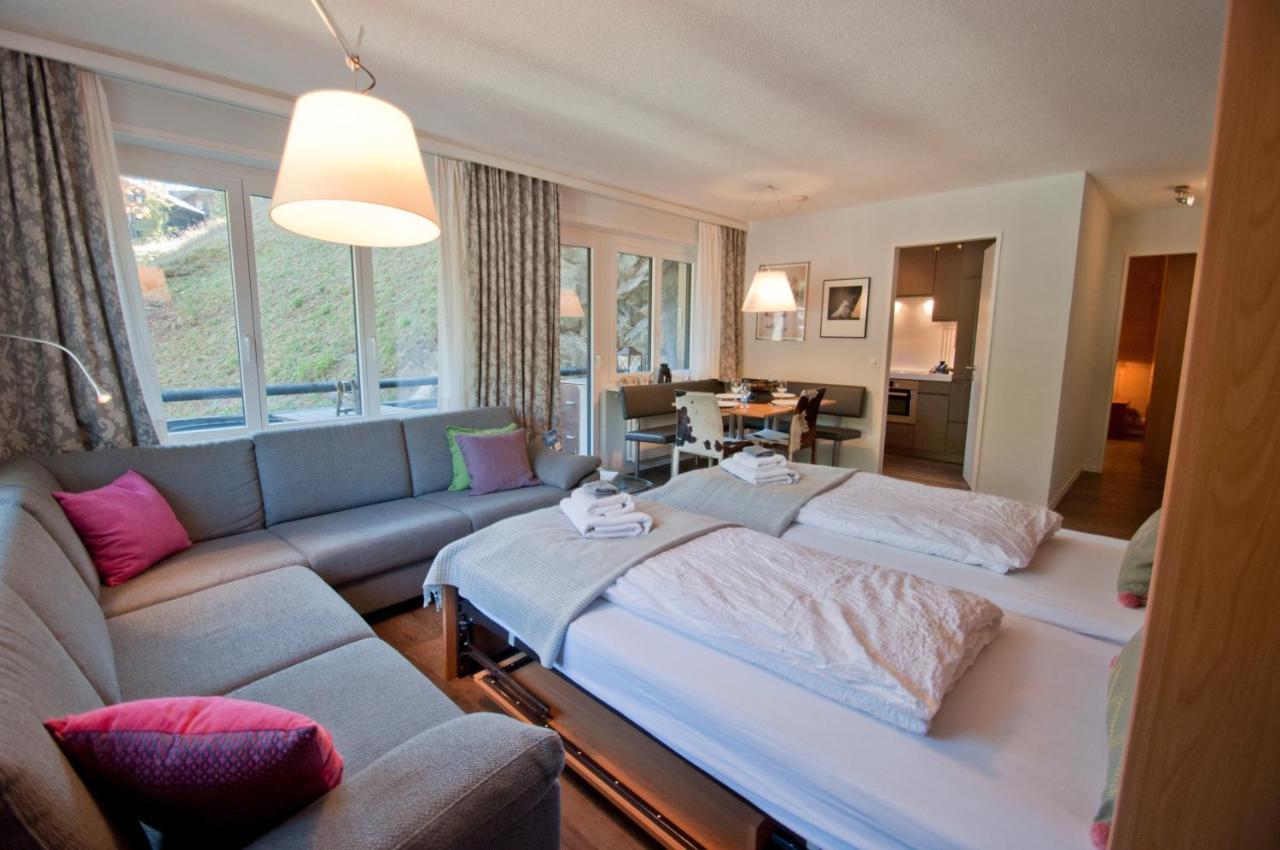 Haus Bodmen C, Apartment Edelweiss Zermatt Zewnętrze zdjęcie