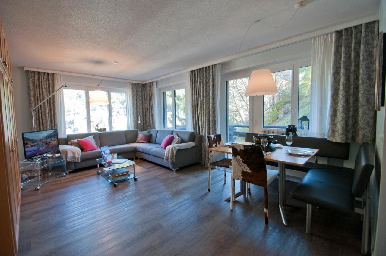 Haus Bodmen C, Apartment Edelweiss Zermatt Zewnętrze zdjęcie