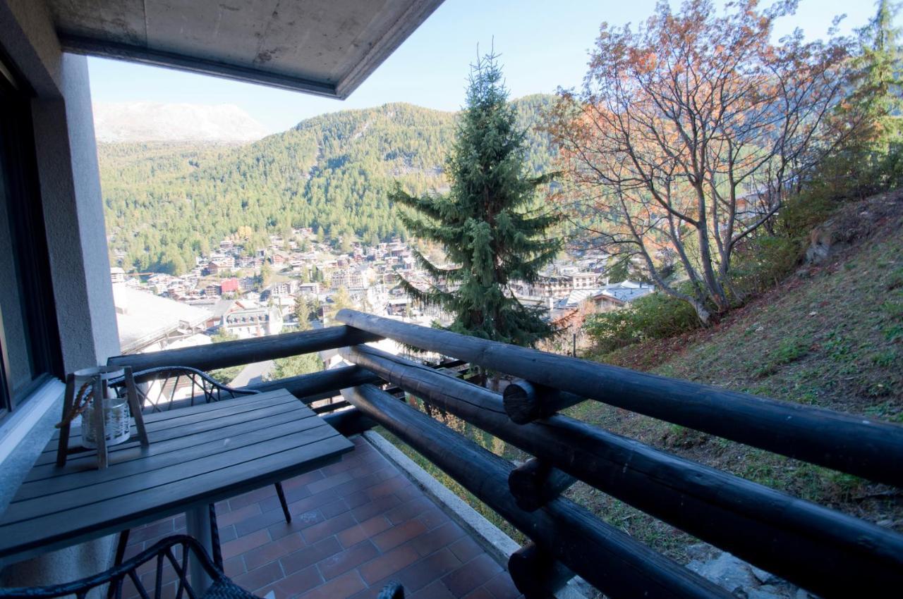 Haus Bodmen C, Apartment Edelweiss Zermatt Zewnętrze zdjęcie