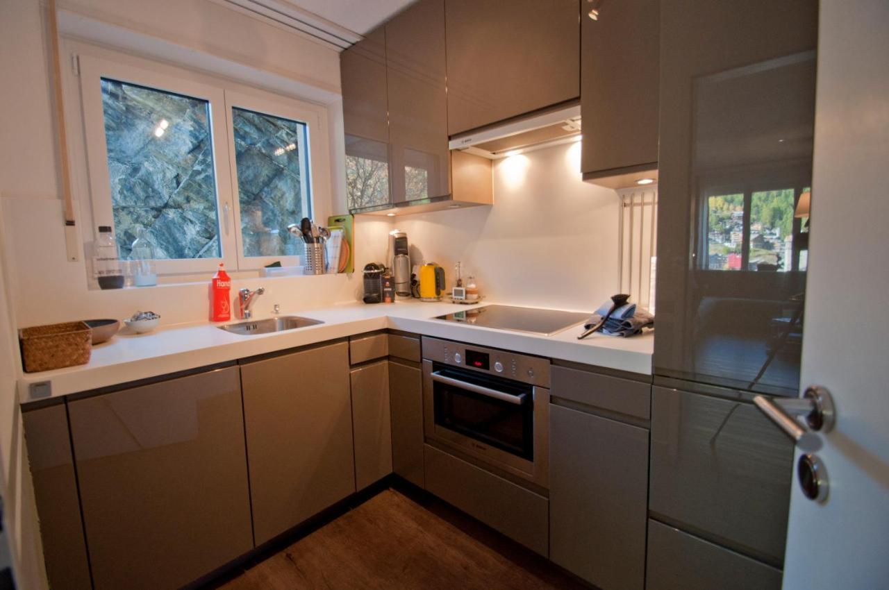 Haus Bodmen C, Apartment Edelweiss Zermatt Zewnętrze zdjęcie