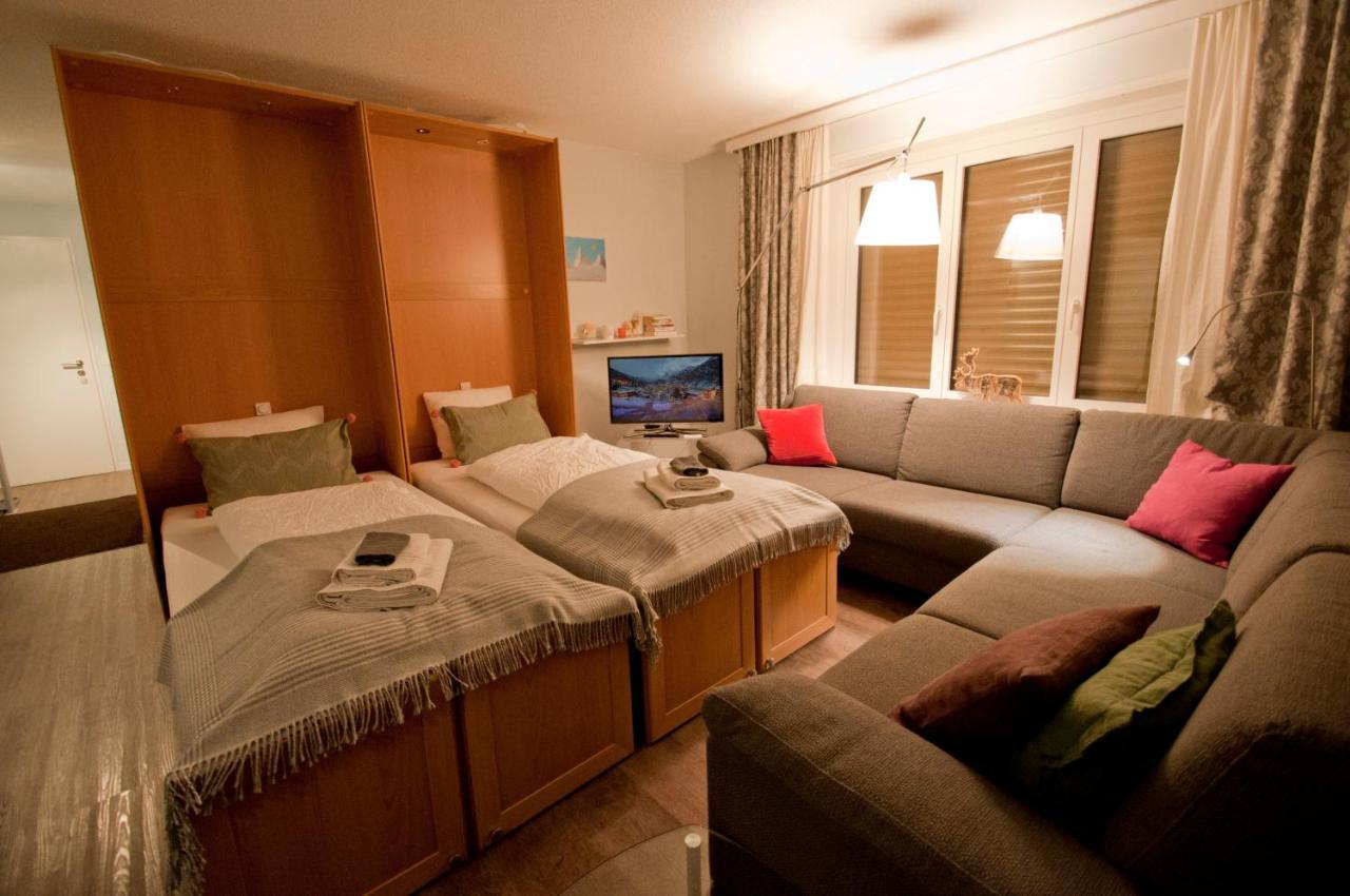 Haus Bodmen C, Apartment Edelweiss Zermatt Zewnętrze zdjęcie